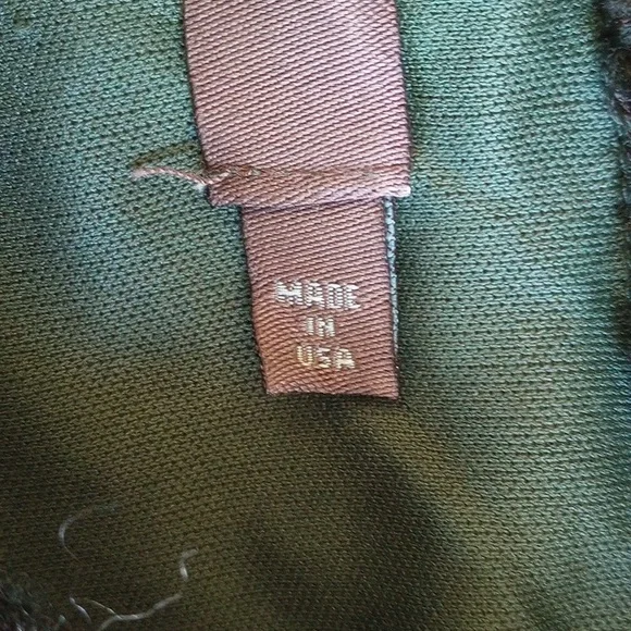 Eva Franco Plaid Circle Mini Skirt 2 MADE IN USA Green Bronze Metallic Lined - Picture 4 of 8